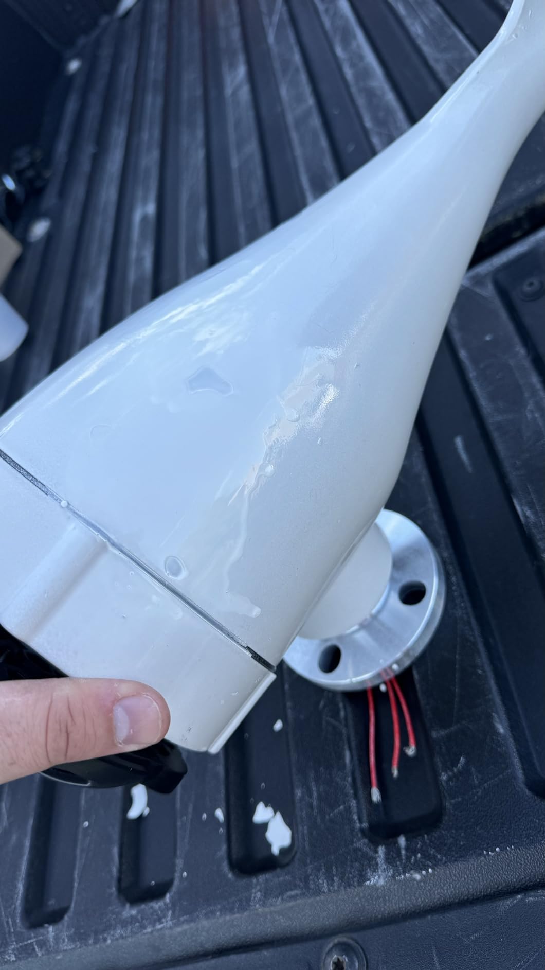 1600W Wind Turbine Generator, 5 Blade 48V Windmill Kit with Controller, Low Speed Starting, Nylon Fiber Blades for Home Marine Industrial Energy customer photo 1