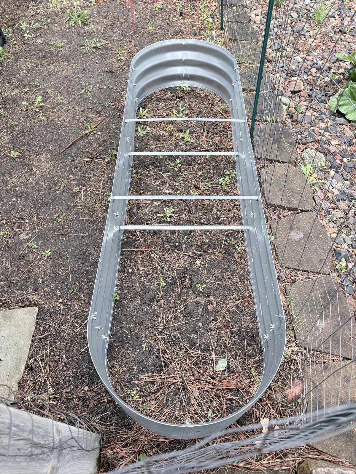 GADI 67-Inch Galvanized Raised Garden Bed, Metal Planter Box for Vegetables and Flowers, Large Outdoor Gardening Kit, Easy DIY Assembly, Weather-Resistant & Rust-Proof customer photo 2
