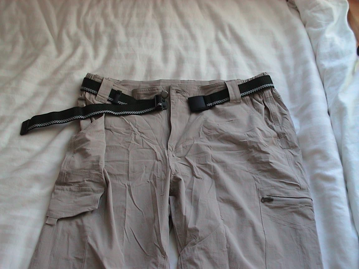 Mens Hiking Pants Convertible Lightweight Quick Dry Zip Off Fishing Safari Camping Travel boy Scout Pants customer photo 2