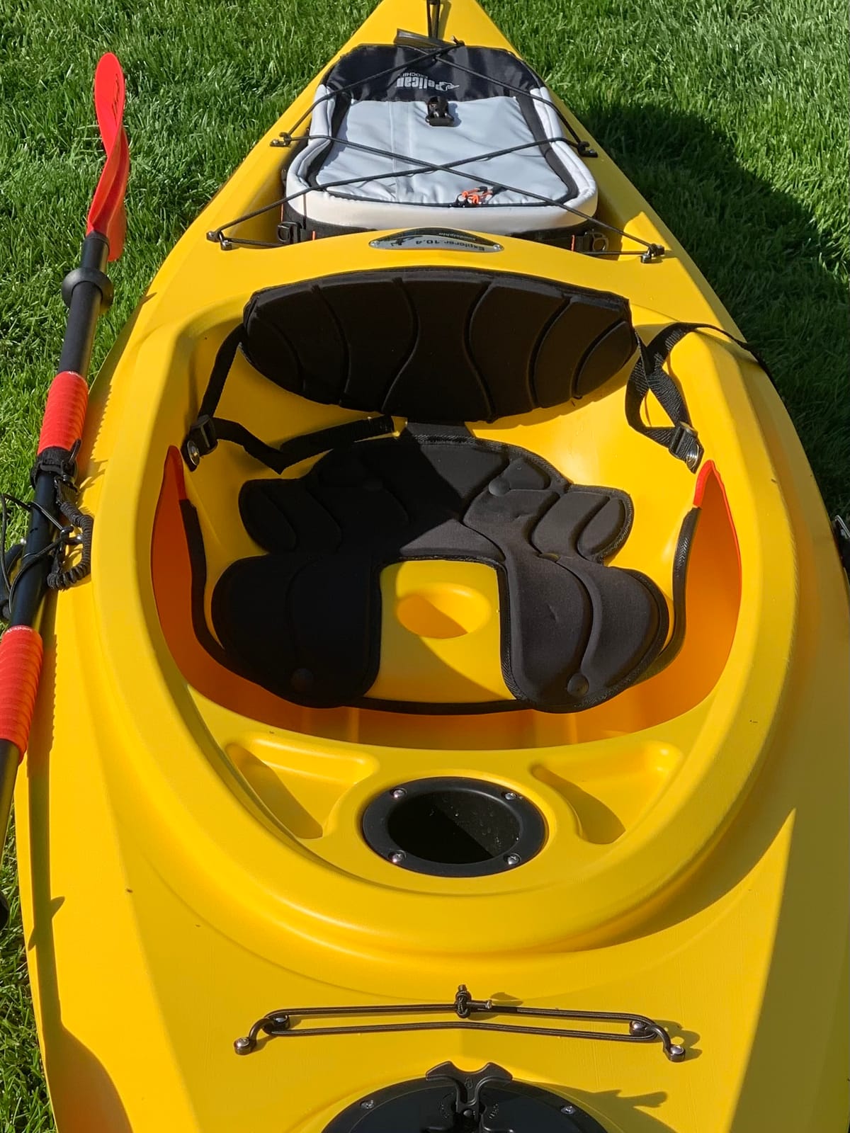 Pelican ExoChill - Soft Cooler Bag - Fit in Most Tank Wells - Removable Shoulder Strap and Handles On Each Side - More Storage Compartement - Black/Grey customer photo 1