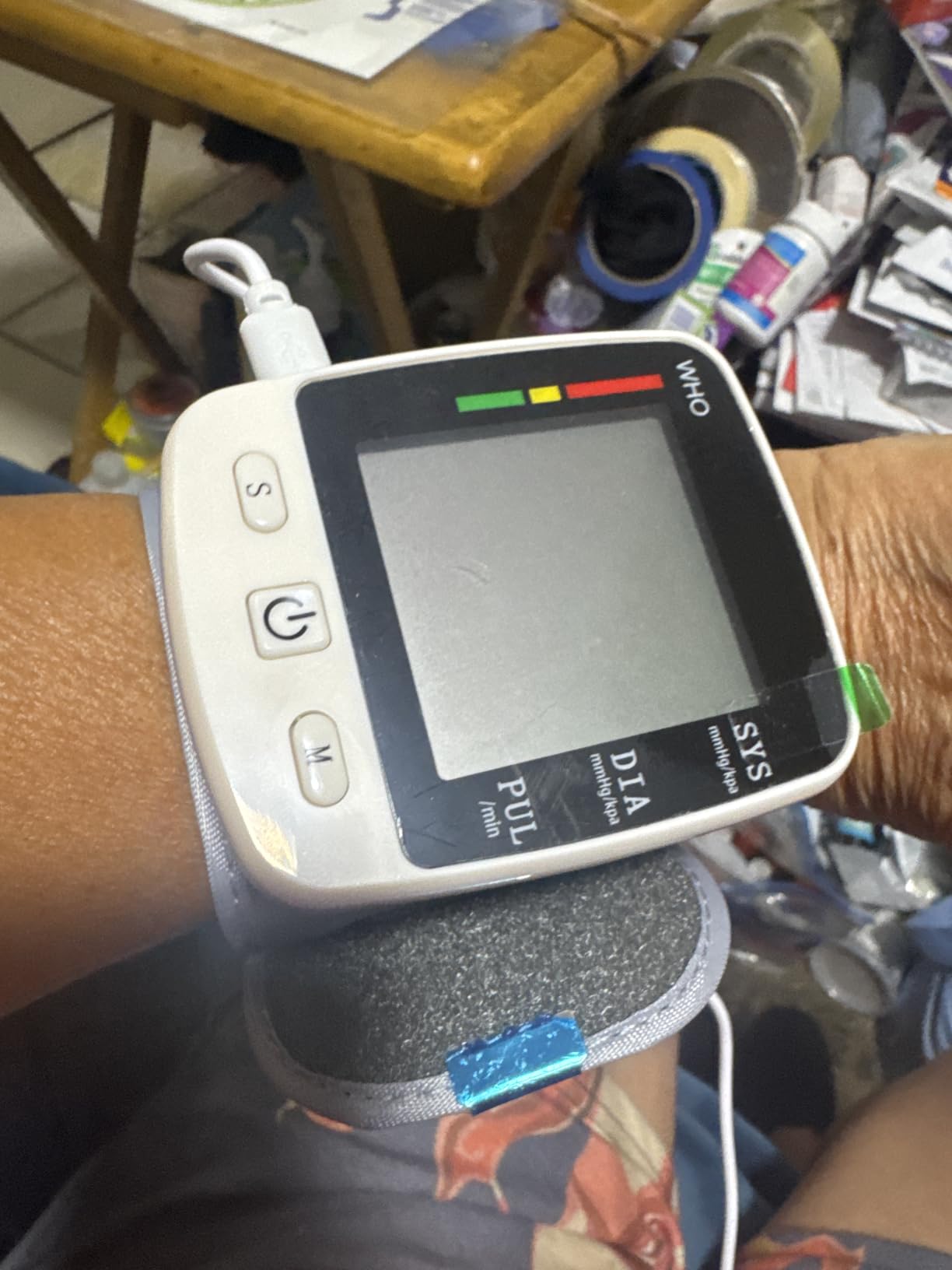 FDA Cleared Blood Pressure Monitor Wrist BP Machine for Home Use customer photo 1
