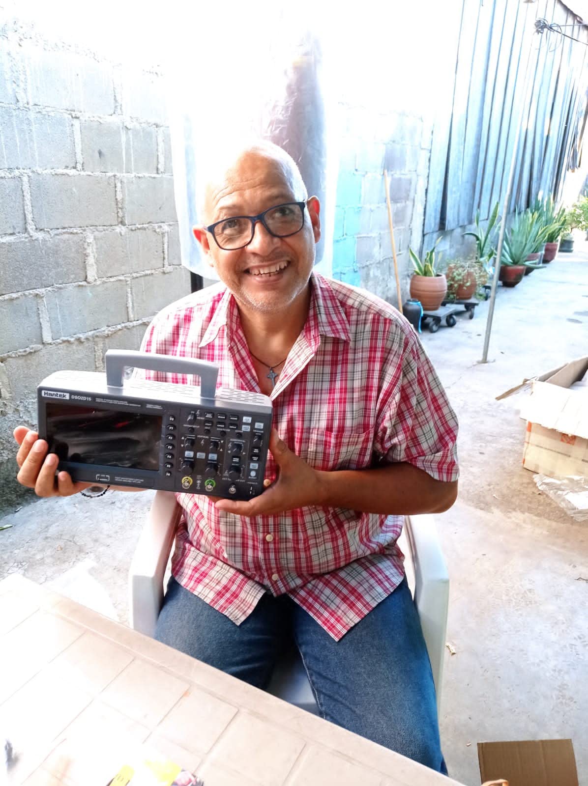 Hantek DSO2D15 Digital Storage Lab Oscilloscopes150MHz Bandwidth 2CH customer photo 2