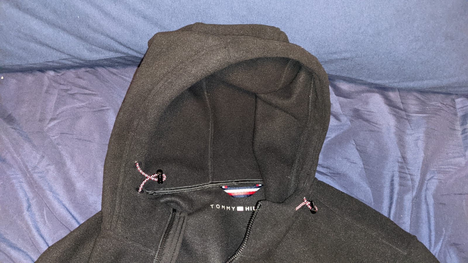 Tommy Hilfiger Men's Hooded Performance Fleece Jacket customer photo 2