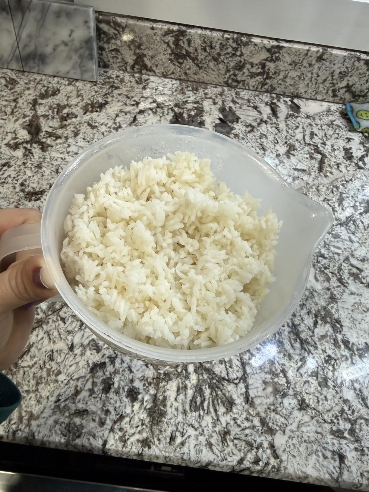 GreenLife Digital Rice Cooker, 2-Cups Uncooked/4-Cups Cooked, White customer photo 2