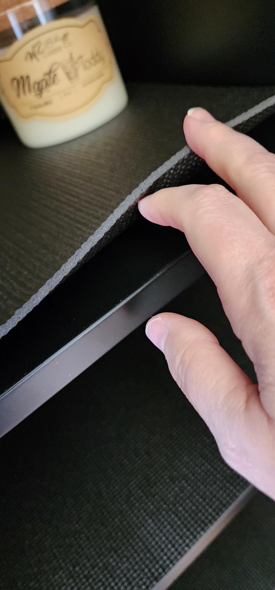 MIXPOWER Professional Tool Box Liner and Drawer Liner,Easy Cut Non-Slip Foam Rubber Toolbox Drawer Liner Mat - Adjustable Thick Cabinet Liners,Black,16 inch (Wide) x 16 feet (Long) customer photo 2