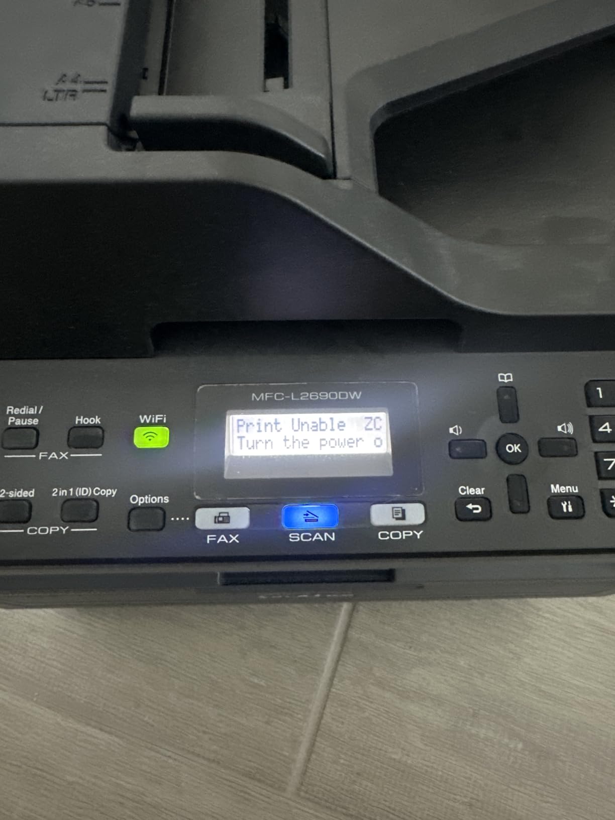 Brother Premium MFC-L2690DW Compact Monochrome All-in-One Laser Printer customer photo 2