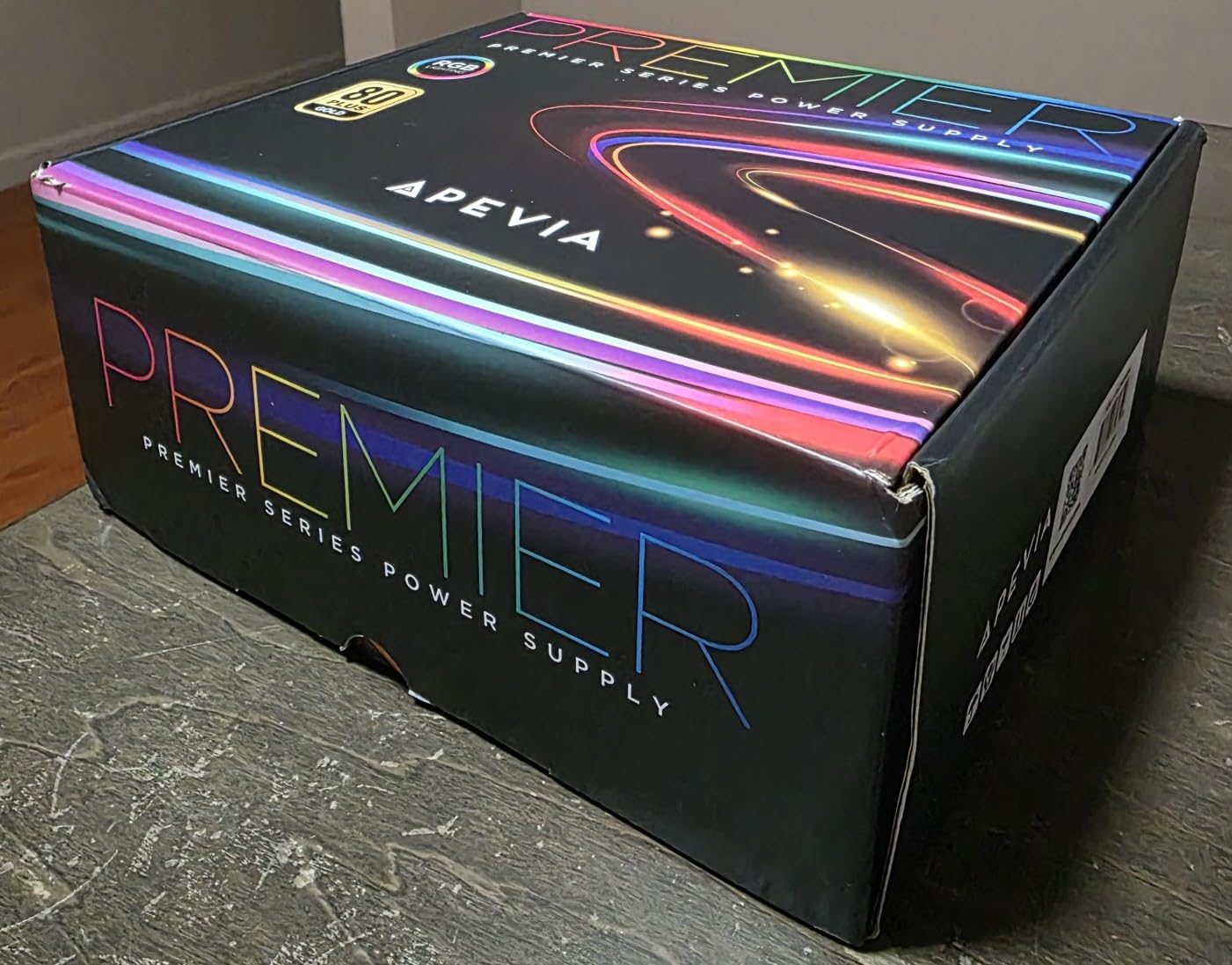Apevia ATX-PM650W Premier 650W 80+ Gold Certified Active PFC ATX Semi-Modular Gaming Power Supply with 366 RGB Light Modes customer photo 2
