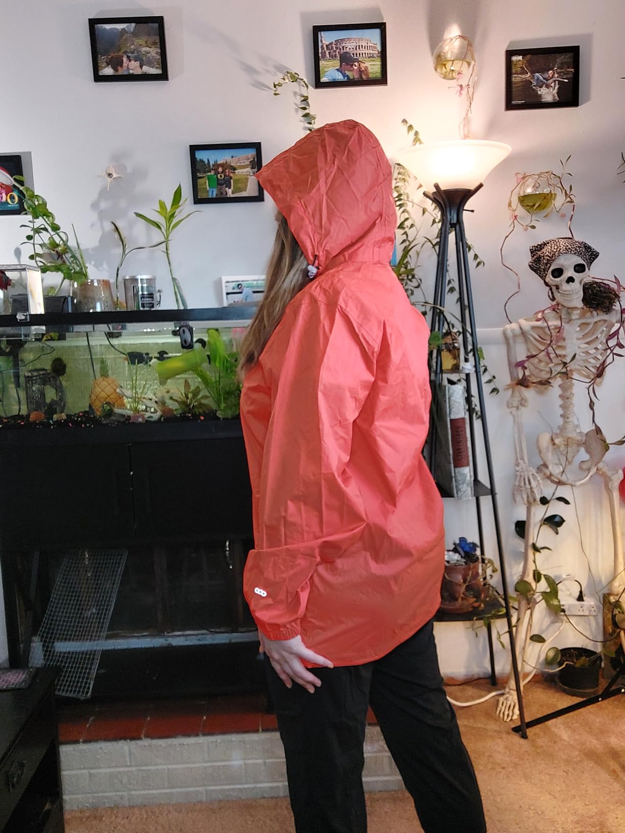 33,000ft Men's Packable Rain Jacket Lightweight Waterproof Golf Raincoat customer photo 2