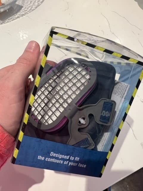 GVS ELIPSE P100 Elastomeric Half Mask with Source Control with Replaceable and Reusable Filters Included customer photo 2