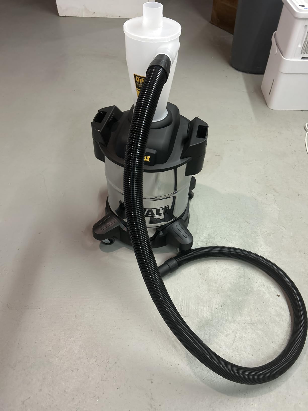 Dust Separator with 10 Gal. Stainless Steel Tank customer photo 1