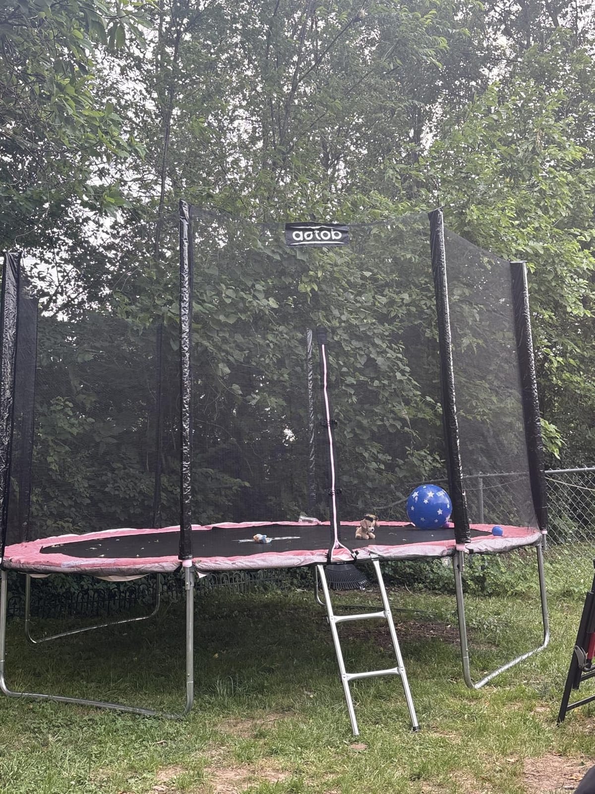 AOTOB Trampoline with Net for Kids Outdoor 8 10 12 14 15FT ASTM 400LBS customer photo 1