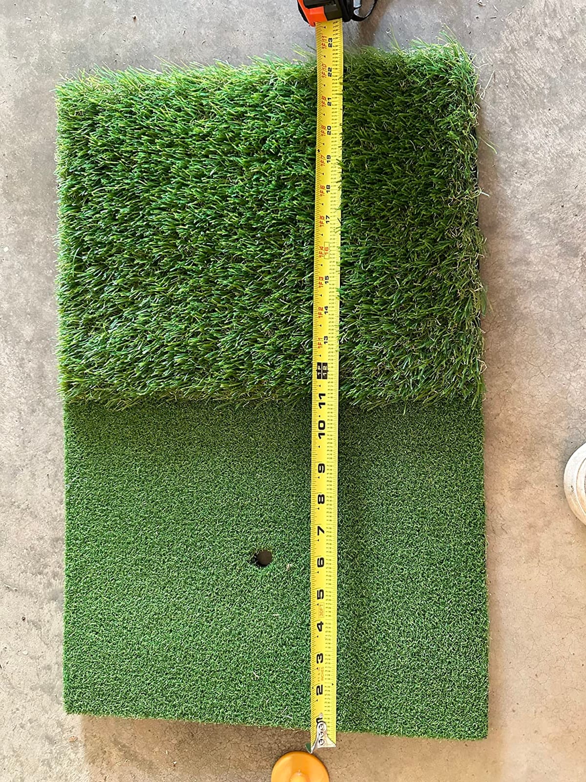 SAPLIZE Foldable Heavy-Duty Golf Hitting Mat with 10mm EVA Backing for Indoor/Outdoor Swing & Chipping, Golf Accessories & Gift for Men & Women customer photo 2