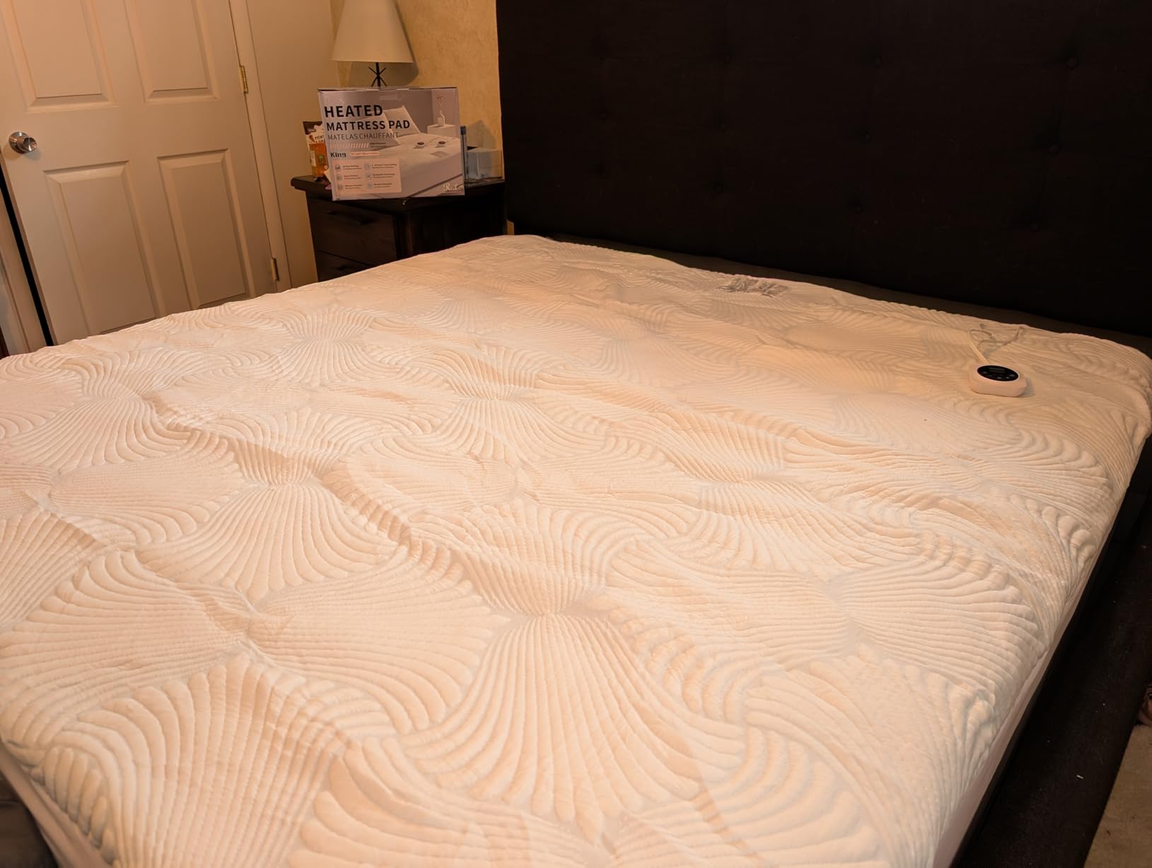 Heated Mattress Pad Queen, 3D Air Fabric, Preheat & Memory for Cold Winter customer photo 2