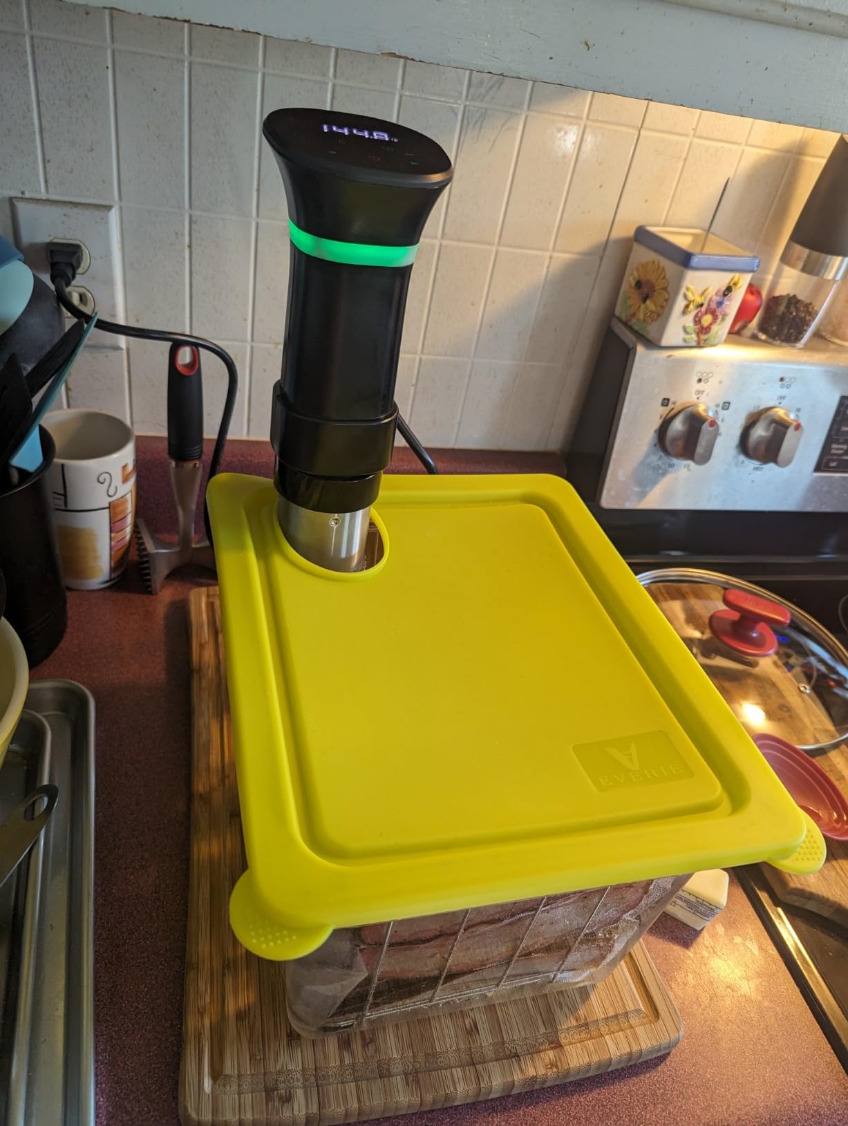 Sous Vide Cooker Machine 1000W Immersion Circulator with Recipe customer photo 2