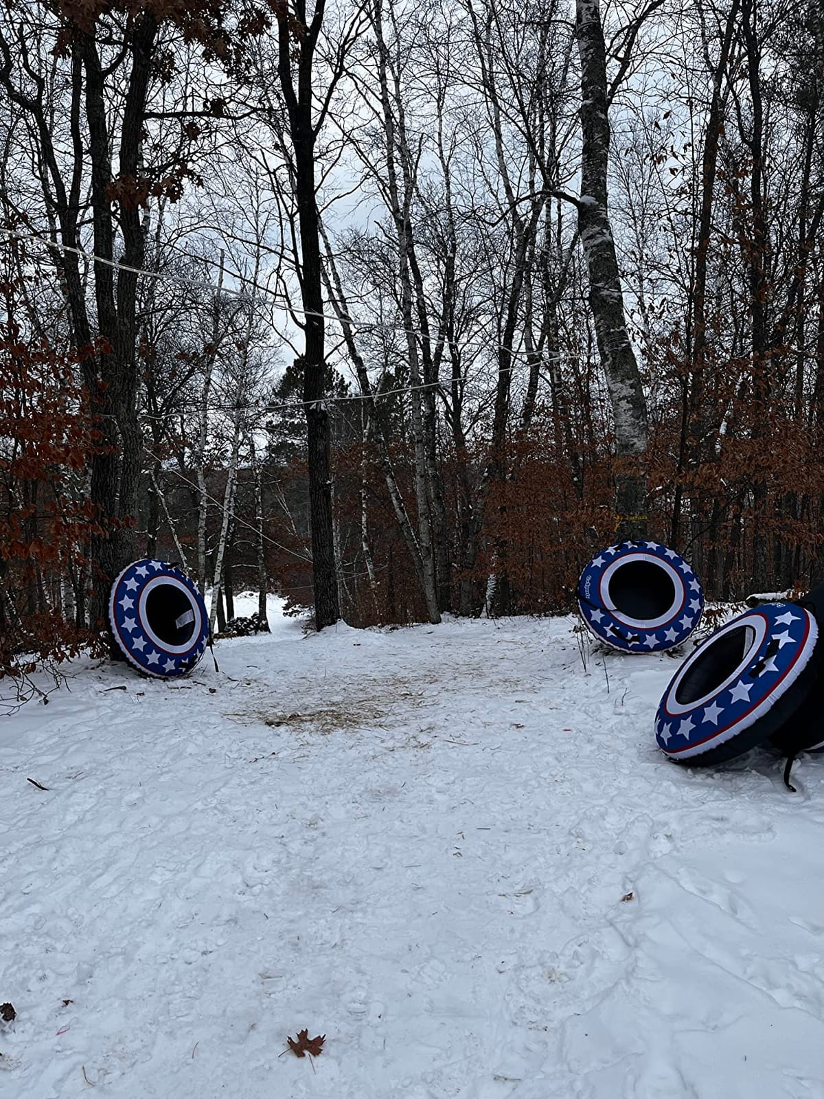 GoSports 44 Inch Heavy-Duty Winter Snow Tube with Premium Canvas Cover - Choose Your Style - Commercial Grade Sled customer photo 2