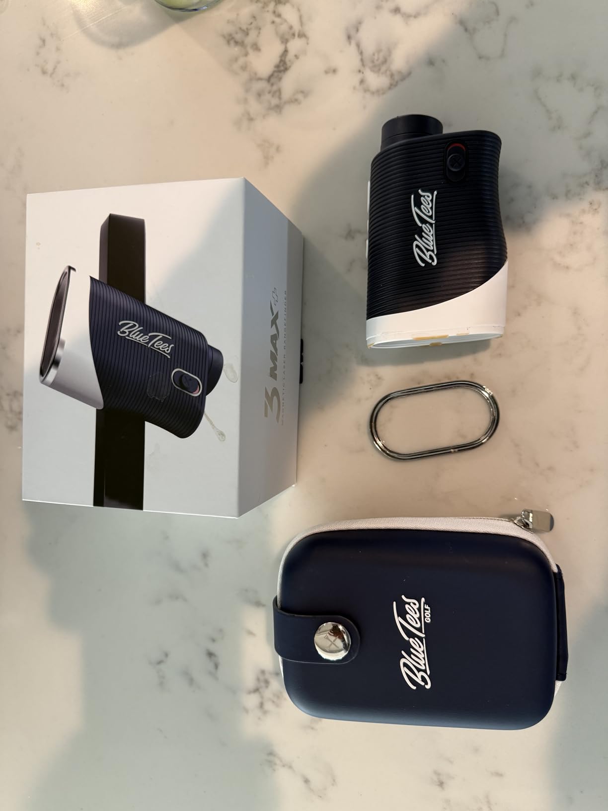 Blue Tees Golf Series 3 Max+ Golf Rangefinder with Slope Switch, 1000 Yards Range Finder, 6X Magnification, Slope Measurement, Magnetic Strip, Flag Pole Locking with Pulse Vibration customer photo 1