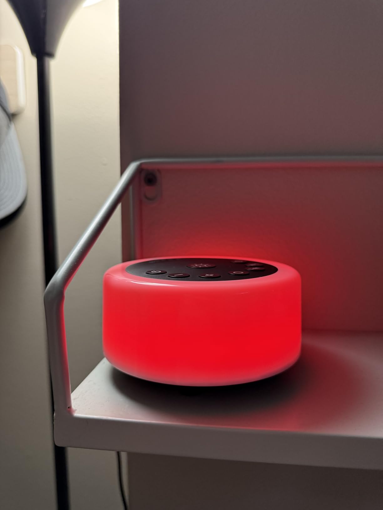 Soother Sleep Sound Machine Night Light White Noise Machine with 30 Soothing Sounds & 12 Color Night Lights for Baby Kids Adults Brown Noise Machine with Timer & Continuous Play for Home Travel Office customer photo 2