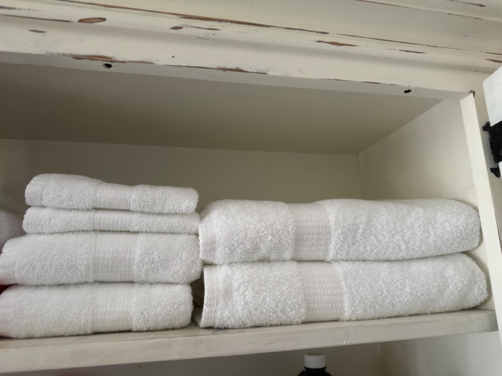 100% Cotton Bath Towels Set Soft Absorbent Quick Dry 16 Piece - Grey customer photo 1