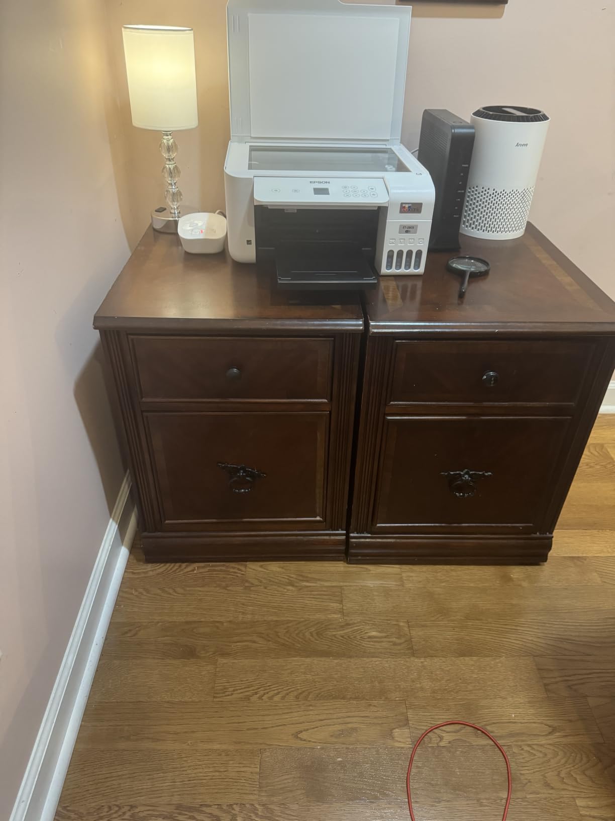 AROEVE Air Purifiers for Bedroom with Sleep Mode Speed Control-MK01A(White) customer photo 2