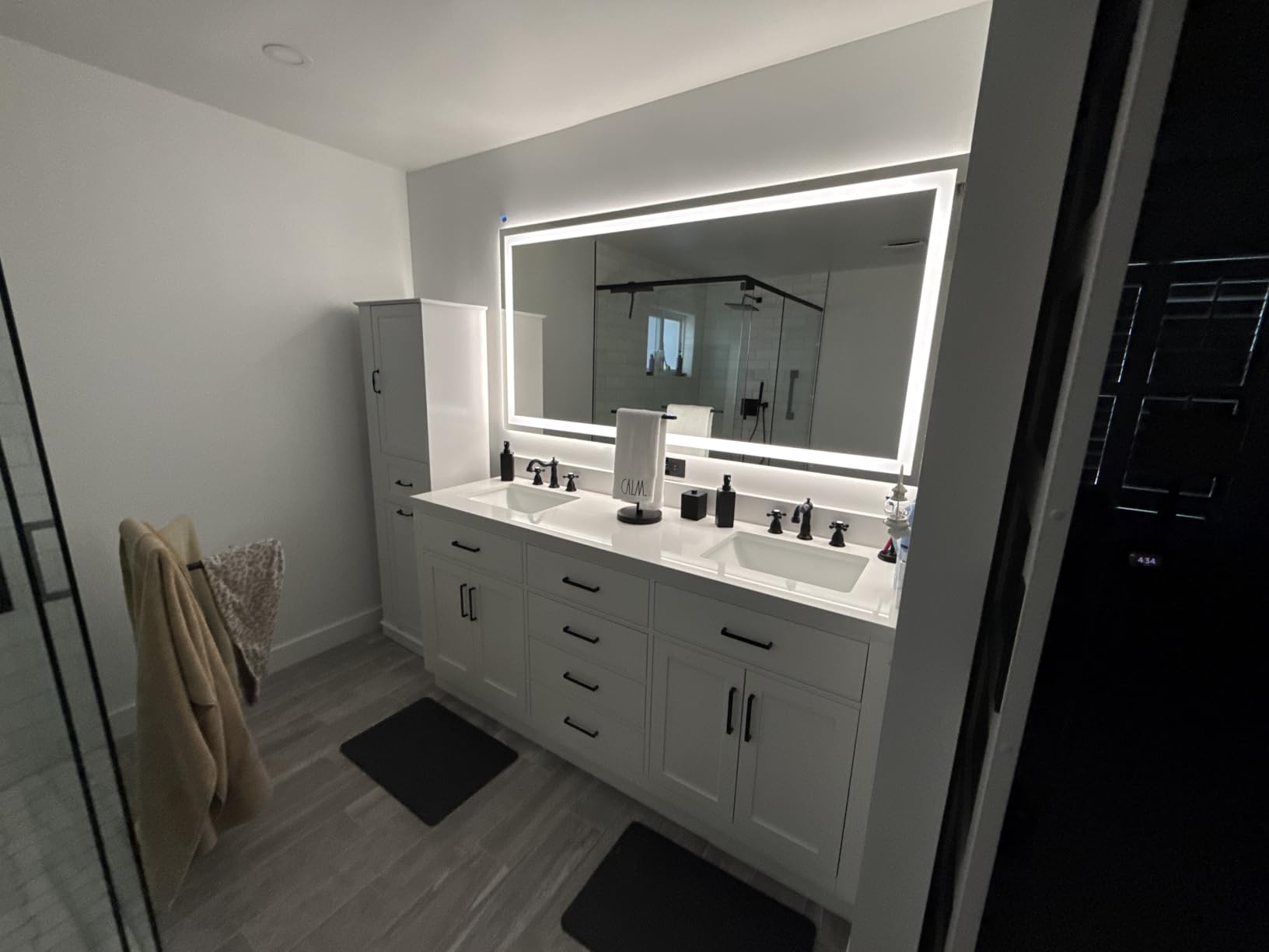 Amorho LED Bathroom Mirror, 60