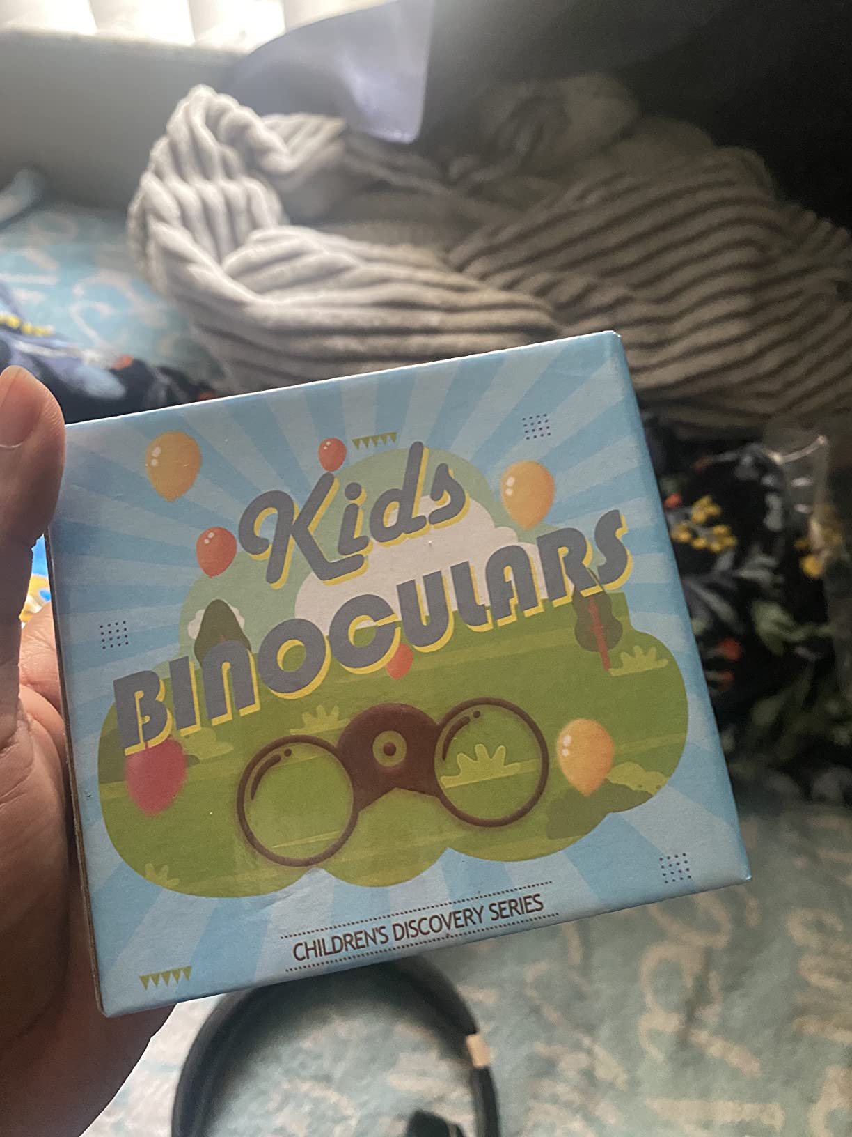ESSENSON Binoculars for Kids, Pink customer photo 1