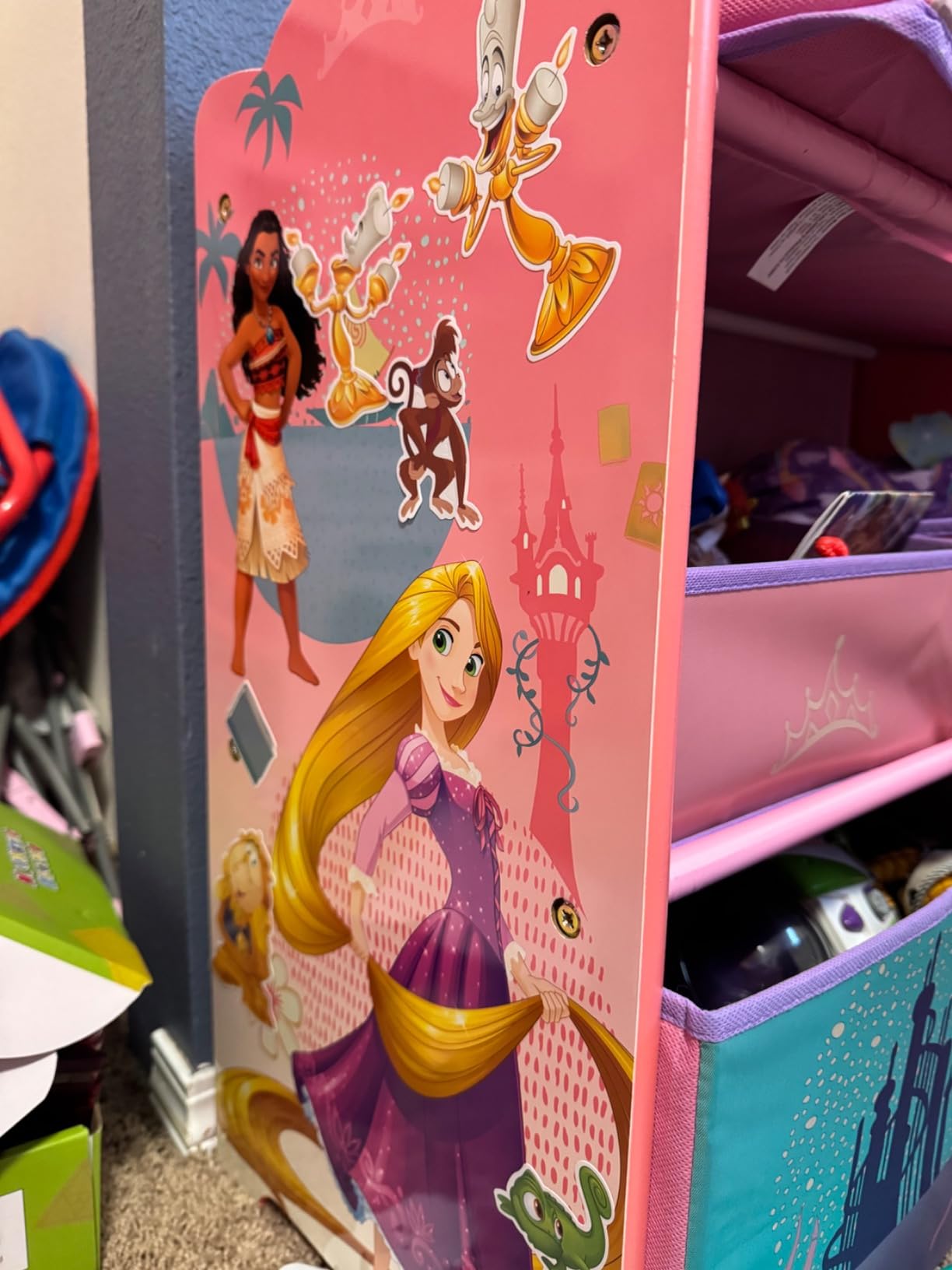 Delta Children Design & Store 6 Bin Toy Storage Organizer, Disney Princess customer photo 1