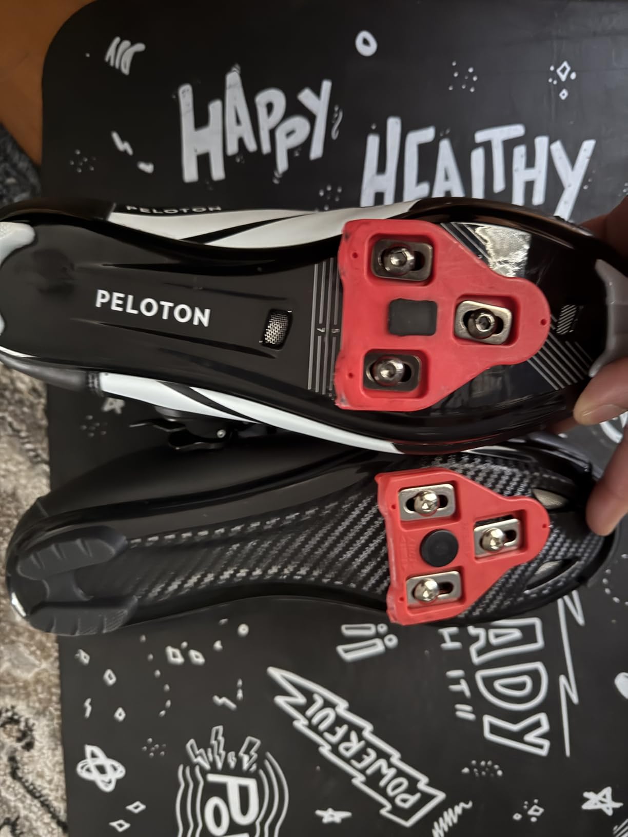 Kyedoo Mens Womens Cycling Shoes Compatible with Pelaton Road Bike | Road Bike Shoes Riding Bicycle, Pre-Installed Delta Cleats Clip, Work with Indoor Outdoor Pedal, Breathable, Lightweight customer photo 2