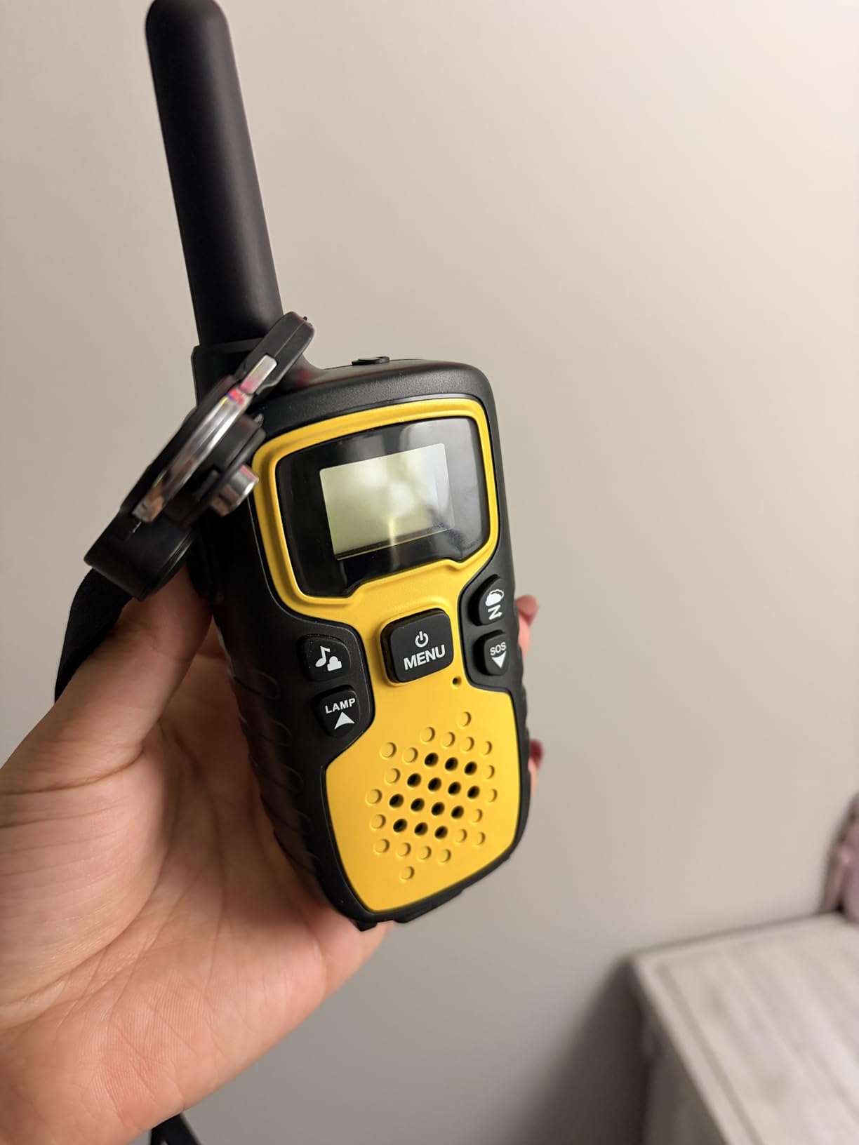 Wishouse Walkie Talkies for Adults Long Range-Rechargeable 4 Pack 2 Way Radios, Hiking Accessories Camping Gear Xmas Birthday Gift for Kids Family with Lamp,SOS Siren,NOAA Weather Alert,Easy to Use customer photo 1