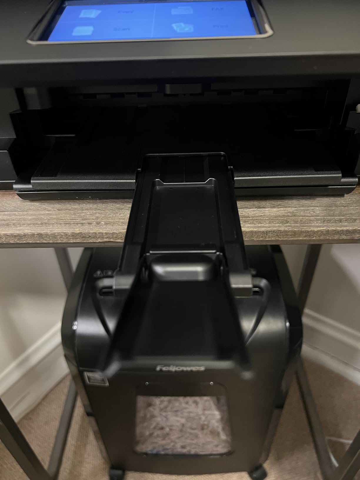 Canon PIXMA TR8620a - All-in-One Printer Home Office|Copier|Scanner|Fax|Auto Document Feeder | Photo, Document | Airprint (R), Android, Black, Works with Alexa customer photo 1