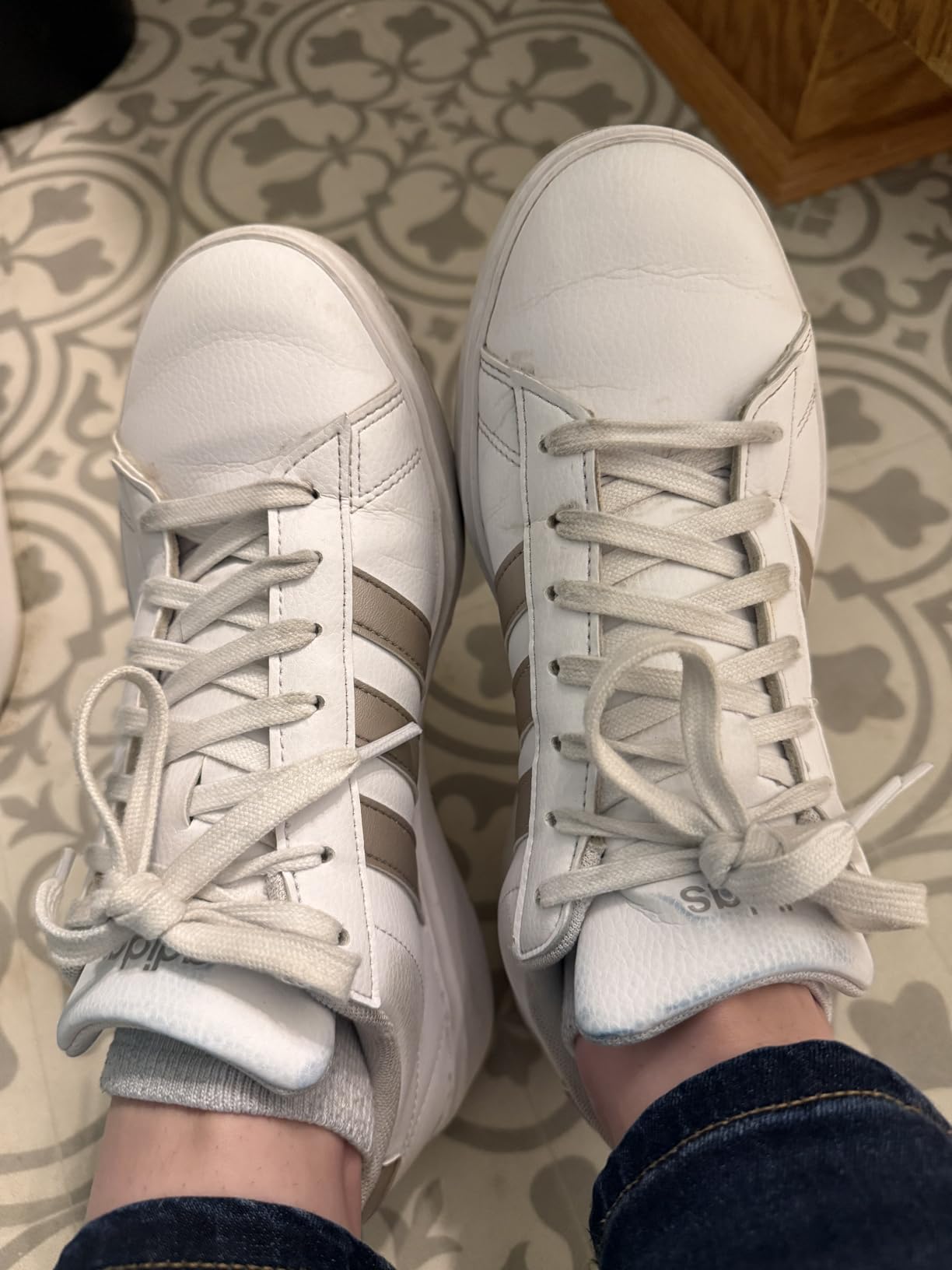 adidas Women's Grand Court 2.0 Tennis Shoe | Casual Shoes customer photo 1
