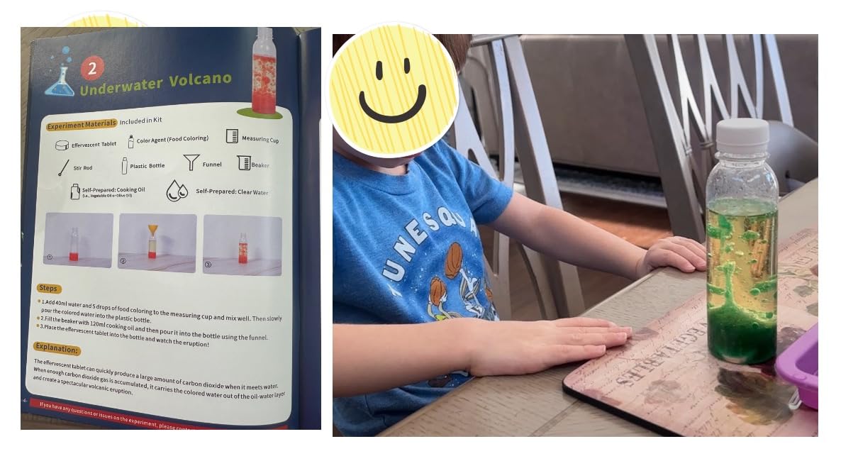 Japace 100+ Experiments Science Kit for Kids, Chemistry and Physics Set customer photo 2