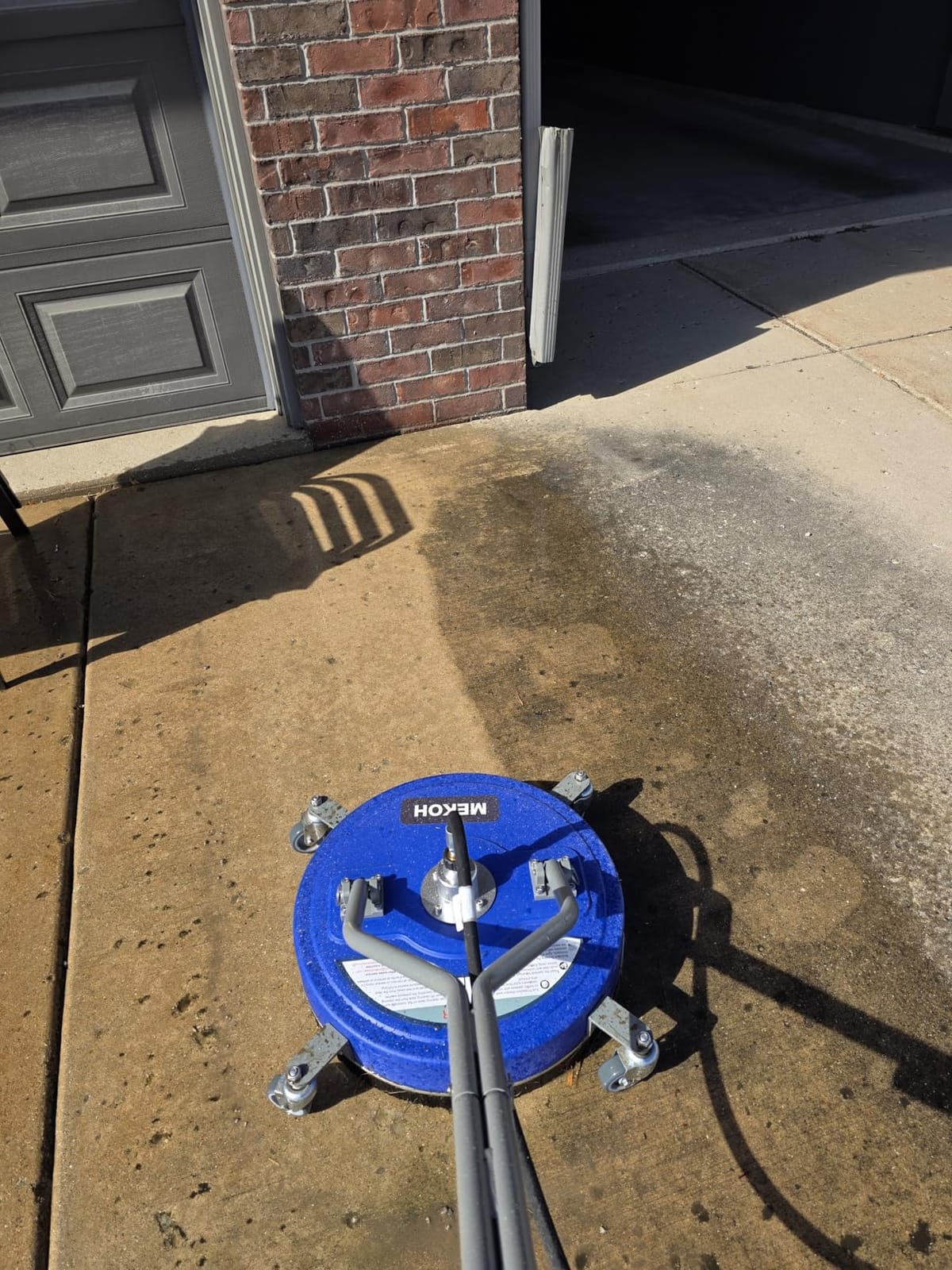 MEKOH 20” Heavy-Duty Pressure Washer Surface Cleaner with Wheels, 4500PSI customer photo 2