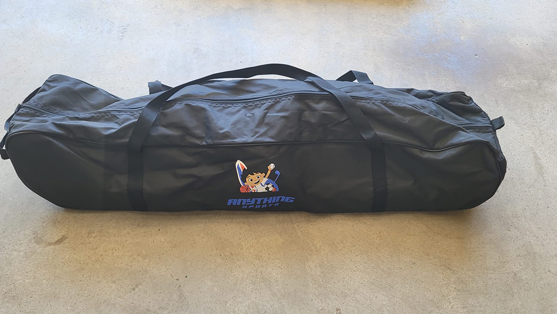 Deluxe Heavy Duty Pickleball Net with Wheels – Regulation Size Portable Net System with Lockable Wheels & Wheeled Carry Case | Tournament-Ready, Fast Setup | Backyard, Driveway, Gym & Court Use customer photo 1