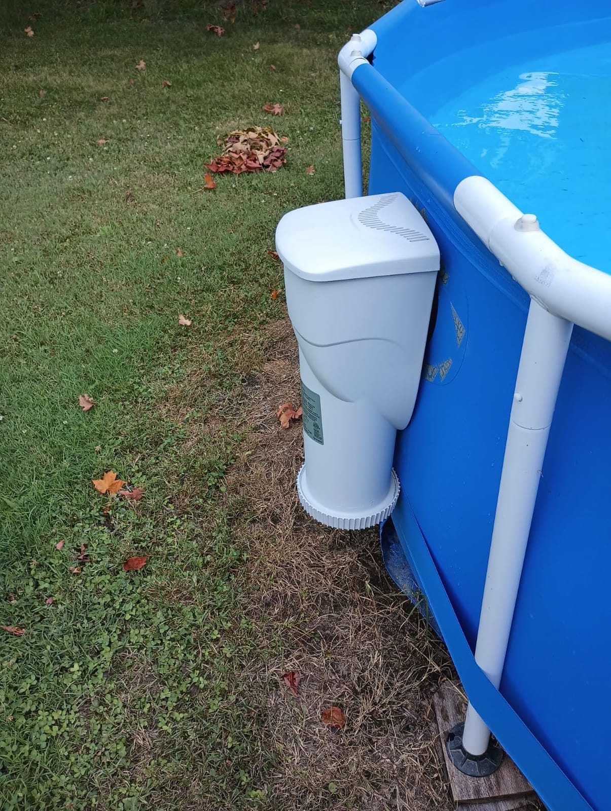 Funsicle SkimmerPlus 1,500 GPH 2-in-1 Filter Pump and Skimmer System for Above Ground Swimming Pools - Pool Cleaning and Maintenance customer photo 1