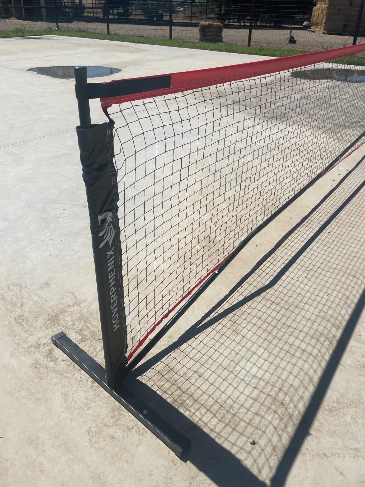 Portable Pickleball Net Set, 22FT Pickle Ball Net with Paddle Set of 4 customer photo 2