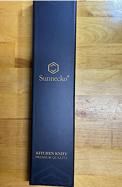 Sunnecko 8 Inch Chef Knife - Ultra Sharp Vegetable Kitchen Knife customer photo 1