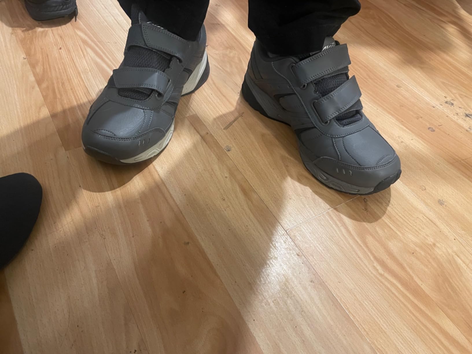 Avia Avi-Union II Strap Non Slip Shoes for Men, Hook and Loop Mens Walking Shoes with Memory Foam, Comfort Restaurant and Diabetic Shoes for Men - Safety Footwear customer photo 2