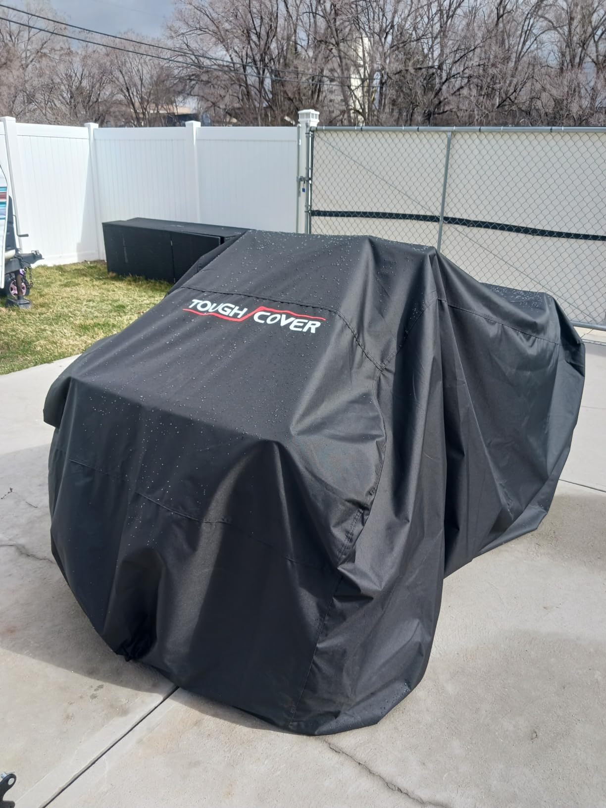 Tough Cover ATV Cover, Extreme 600D, Waterproof, 86.5x50.5x49.5 in customer photo 1
