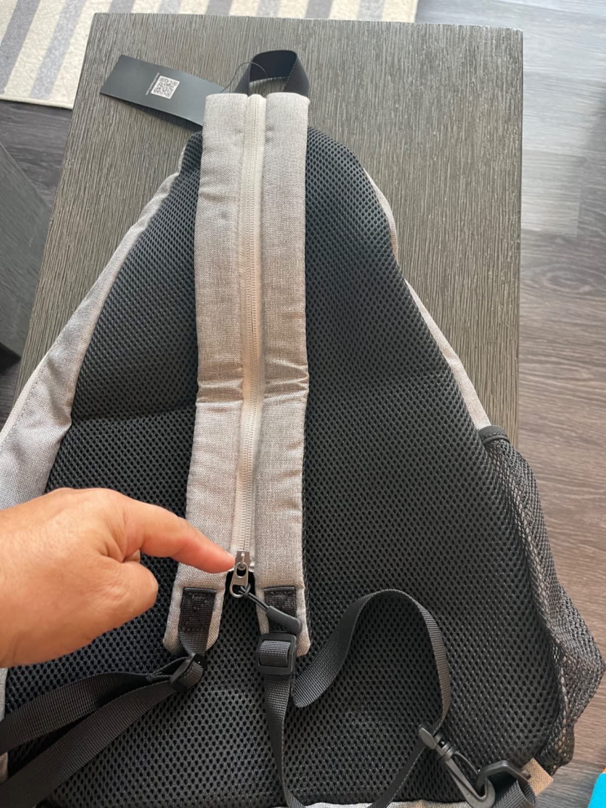 A11N SPORTS Pickleball Bag, Reversible Crossbody Sling Bag/Backpack for Women Men customer photo 1
