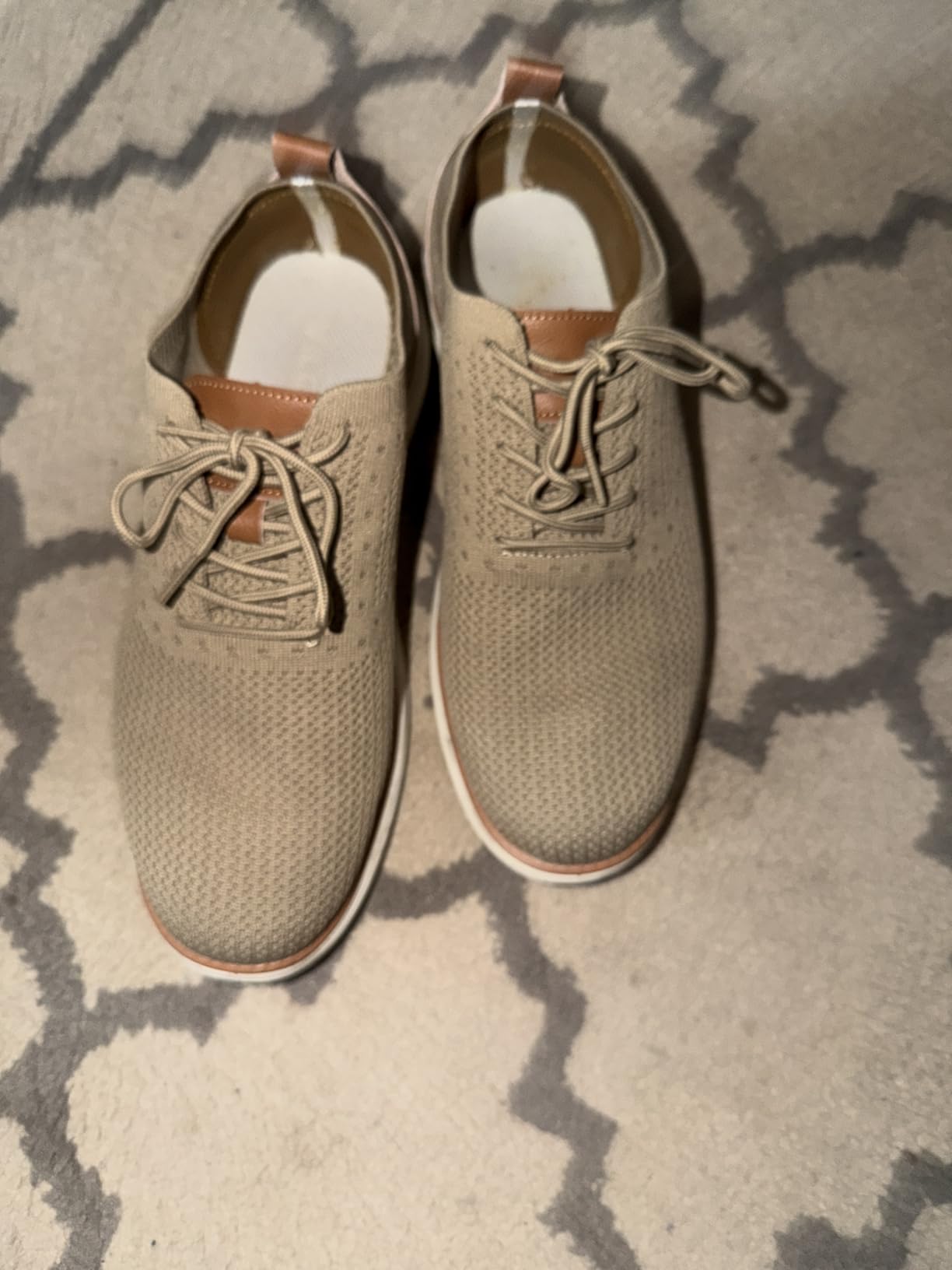 VILOCY Men's Casual Dress Sneakers Tennis Walking Shoes customer photo 2