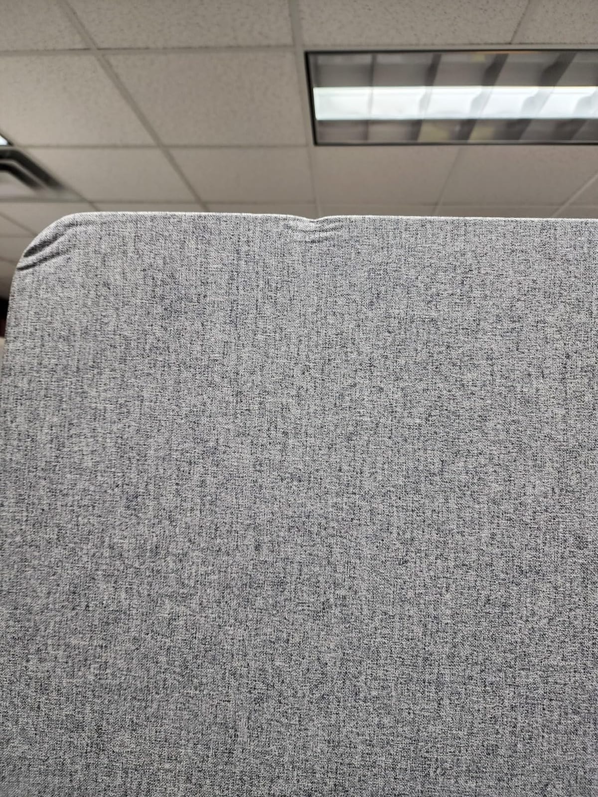 VIVO Freestanding 72 x 66 inch Privacy Panel, Cubicle Divider, Acoustic Wall Partition, x3 24 inch Panels, Dark Gray, PP-3-T072D customer photo 2