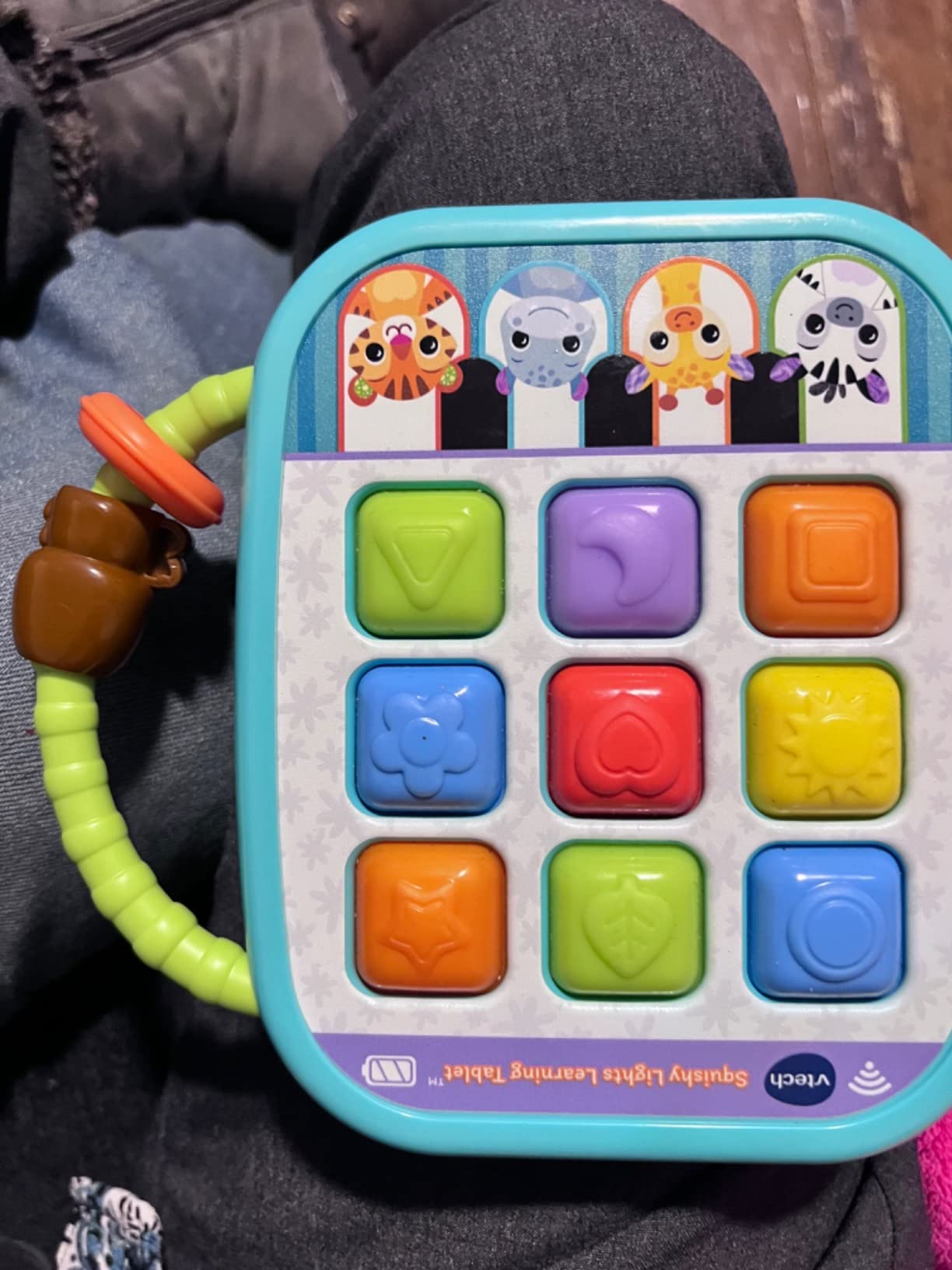 VTech Squishy Lights Learning Tablet customer photo 1