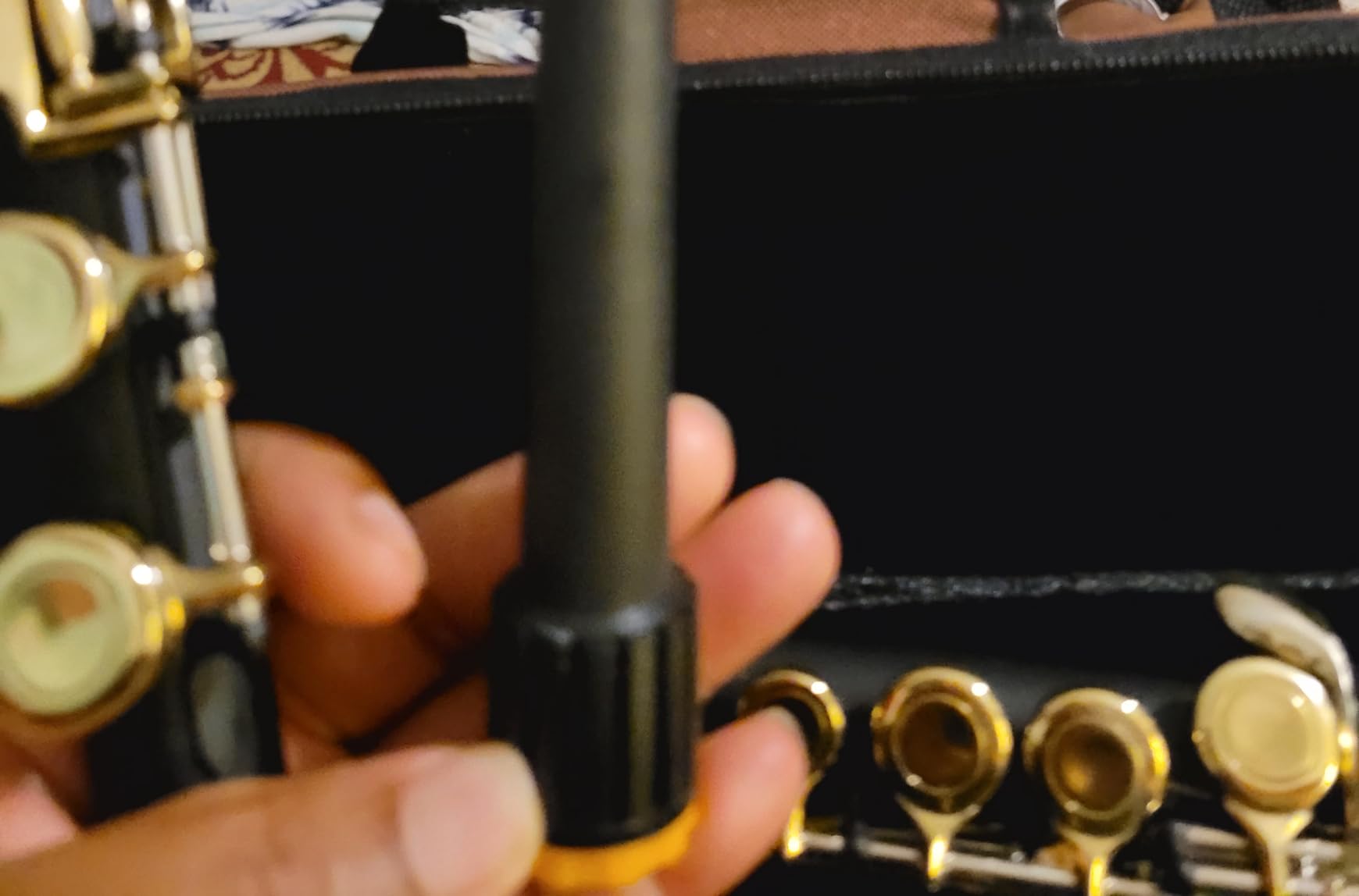 Rhythm C Flutes with Engraved Flower Closed Hole 16 Keys Flute For Student, Beginner with Stand, Carrying Case,Gloves,Joint Grease, Tuning Rod, Nickel customer photo 1