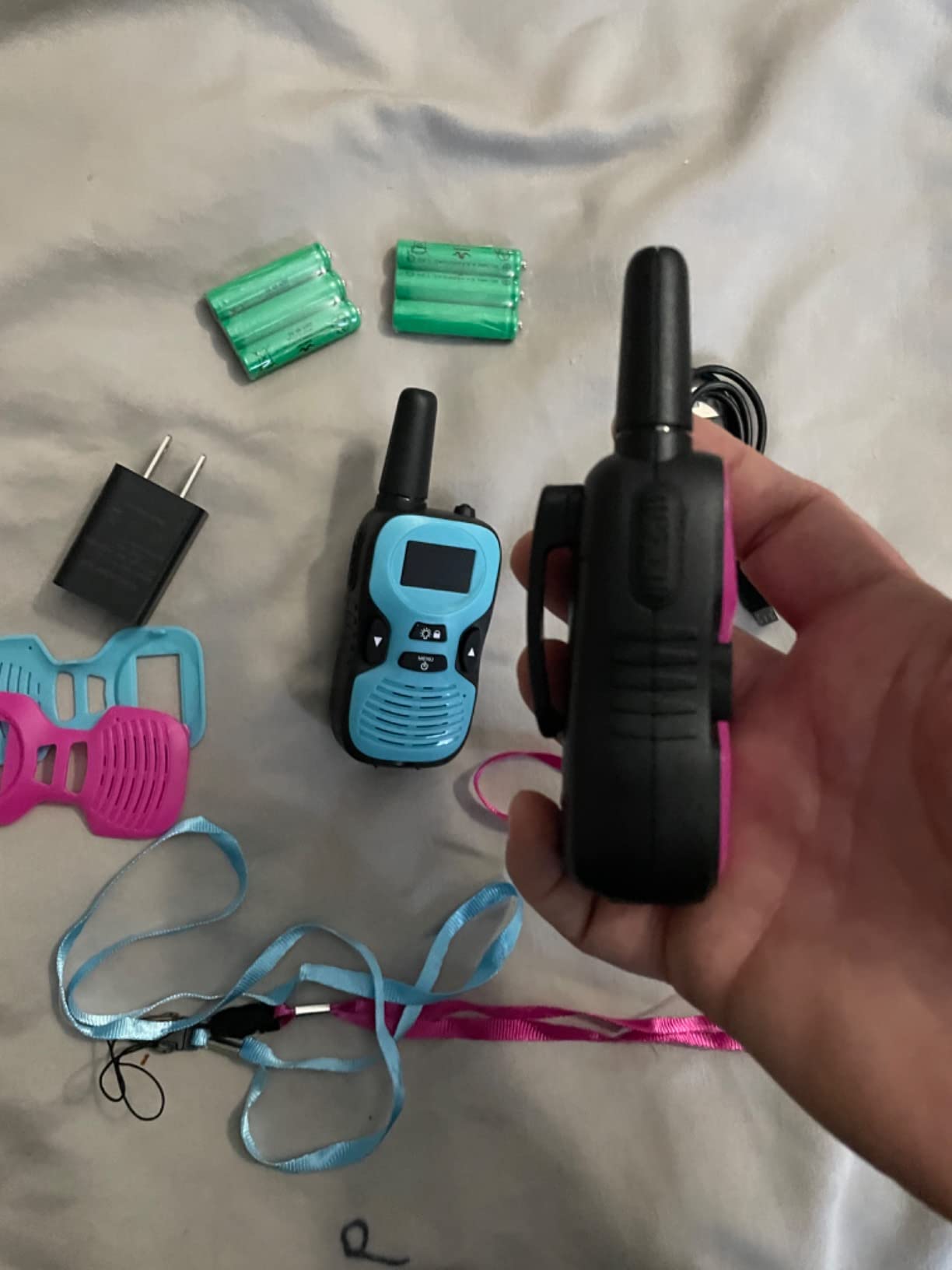 Walkie Talkies for Kids Rechargeable 4 Pack - Outdoor Hiking Camping Toys customer photo 2