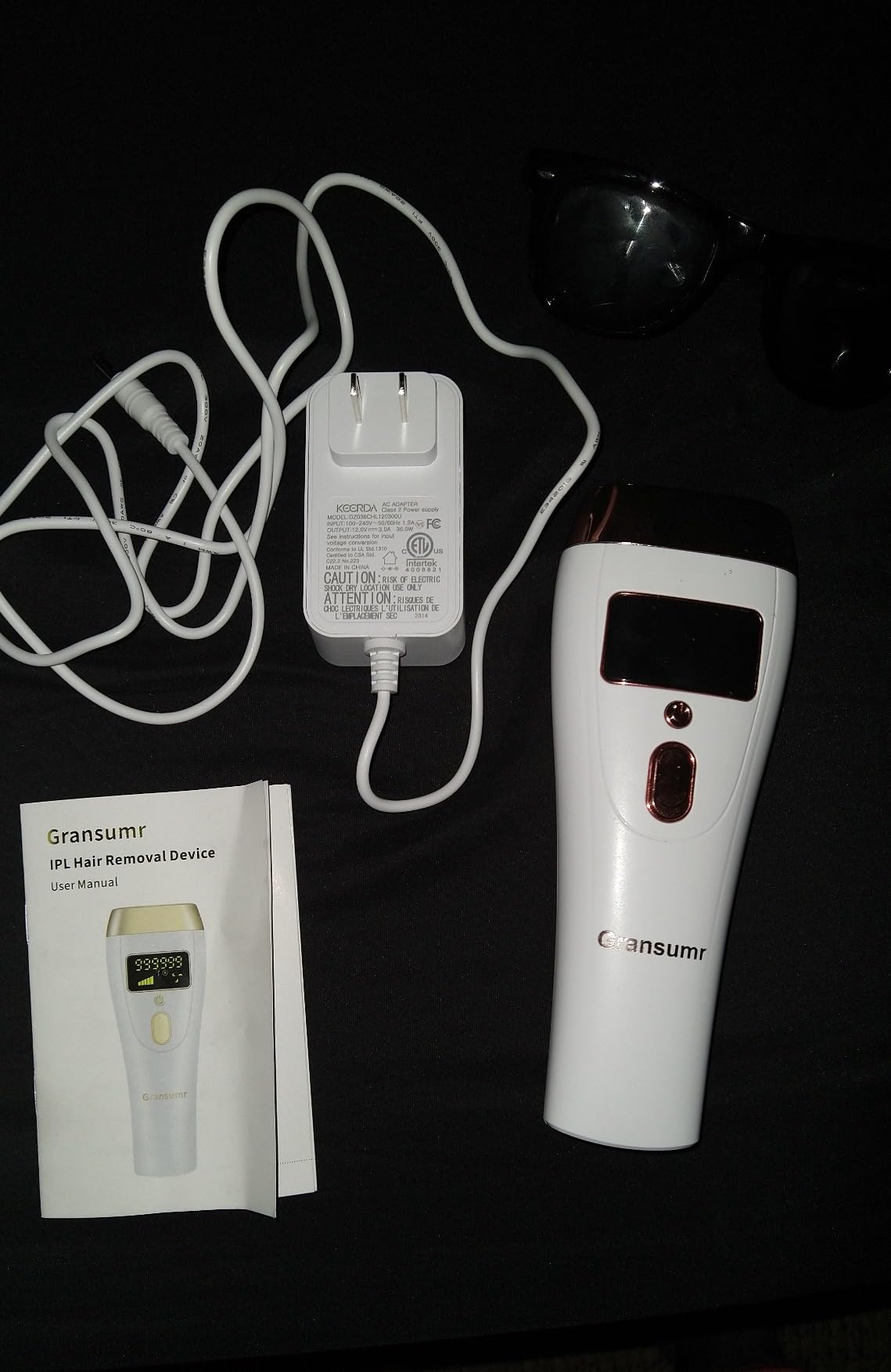IPL Laser Hair Removal Device for Women & Men - At-Home Painless Ultra-Fast Flash Hair Remover, 86% Hair Reduction in 4 Weeks, High Energy & 5 Modes, 8 Mins Full Body & Bikini Line & More, Corded customer photo 2