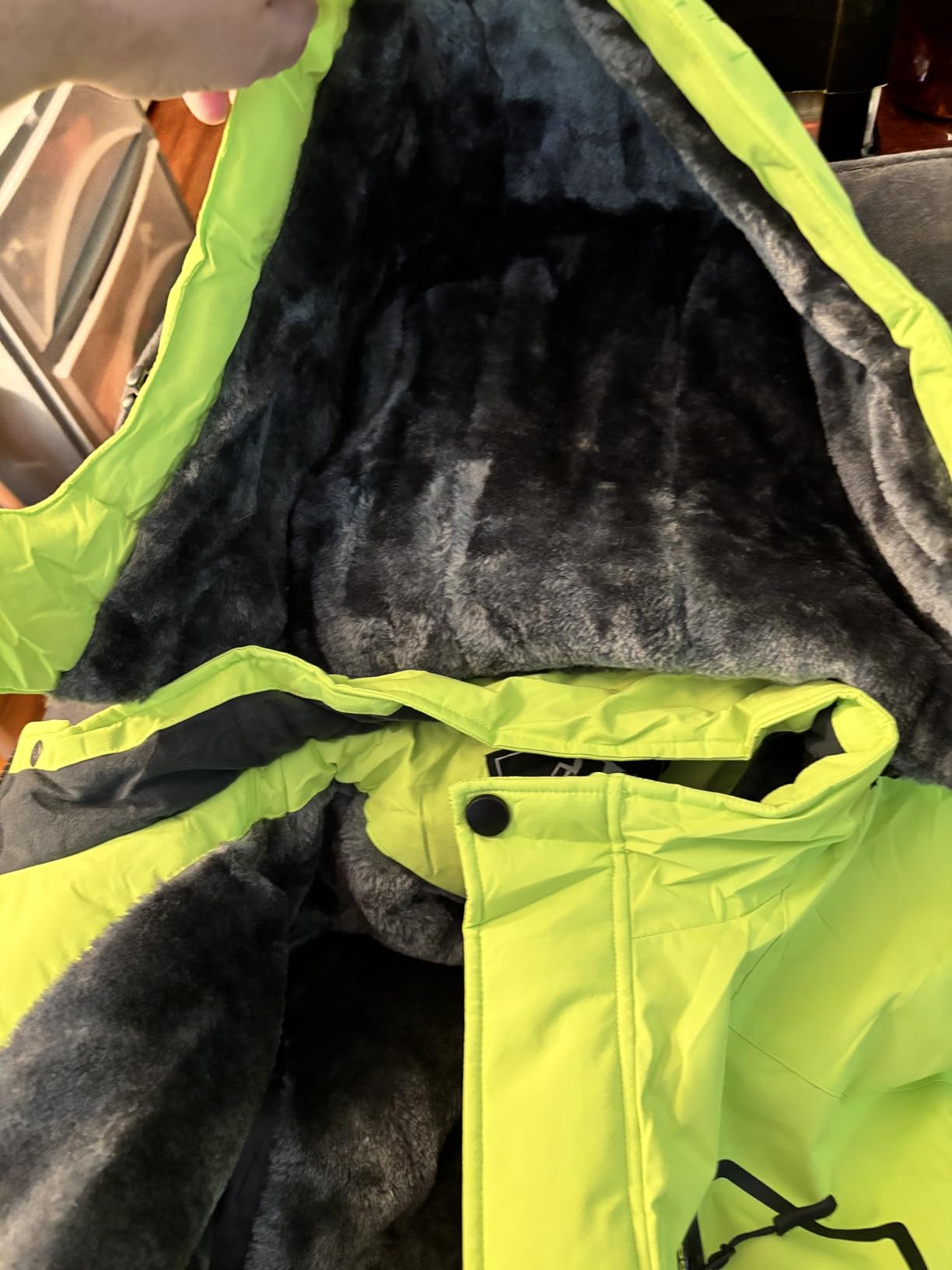 MAGCOMSEN Men's Winter Coats Water Resistant Ski Snow Jacket Warm Fleece Jacket Parka Raincoats With Hood Multi-Pockets customer photo 2