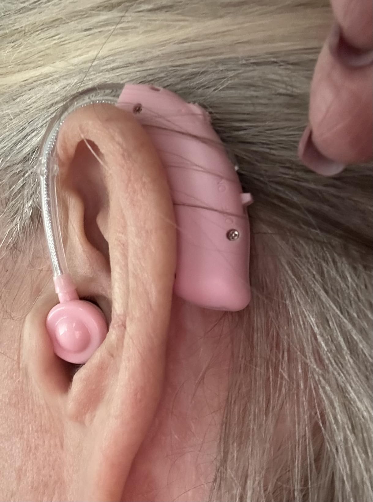 DELLONA High-Performance Hearing Aids for Seniors, OTC Rechargeable Hearing Aid for People with Severe Hearing Loss with Intelligent Noise Reduction (Pair), 4 Modes - Comfortable Hearing Aid devices for elderly, Over The Counter Hearing Aids customer photo 1