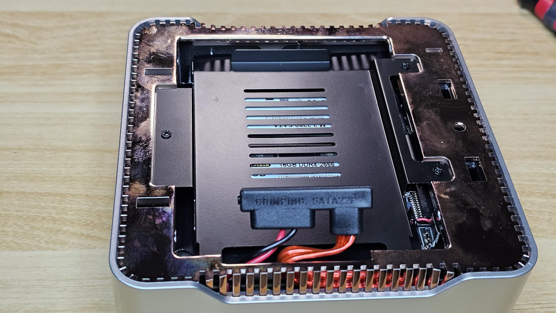 KAMRUI Pinova P2 Mini PC, AMD Ryzen 7330U(4 Cores, 8 Threads, Up to 4.3GHz), 16GB RAM 256GB SSD, Zen3 Architecture 7nm Processor, 8MB L3 Smart Cache Mini Computers,Triple 4K Display Home/Business customer photo 1