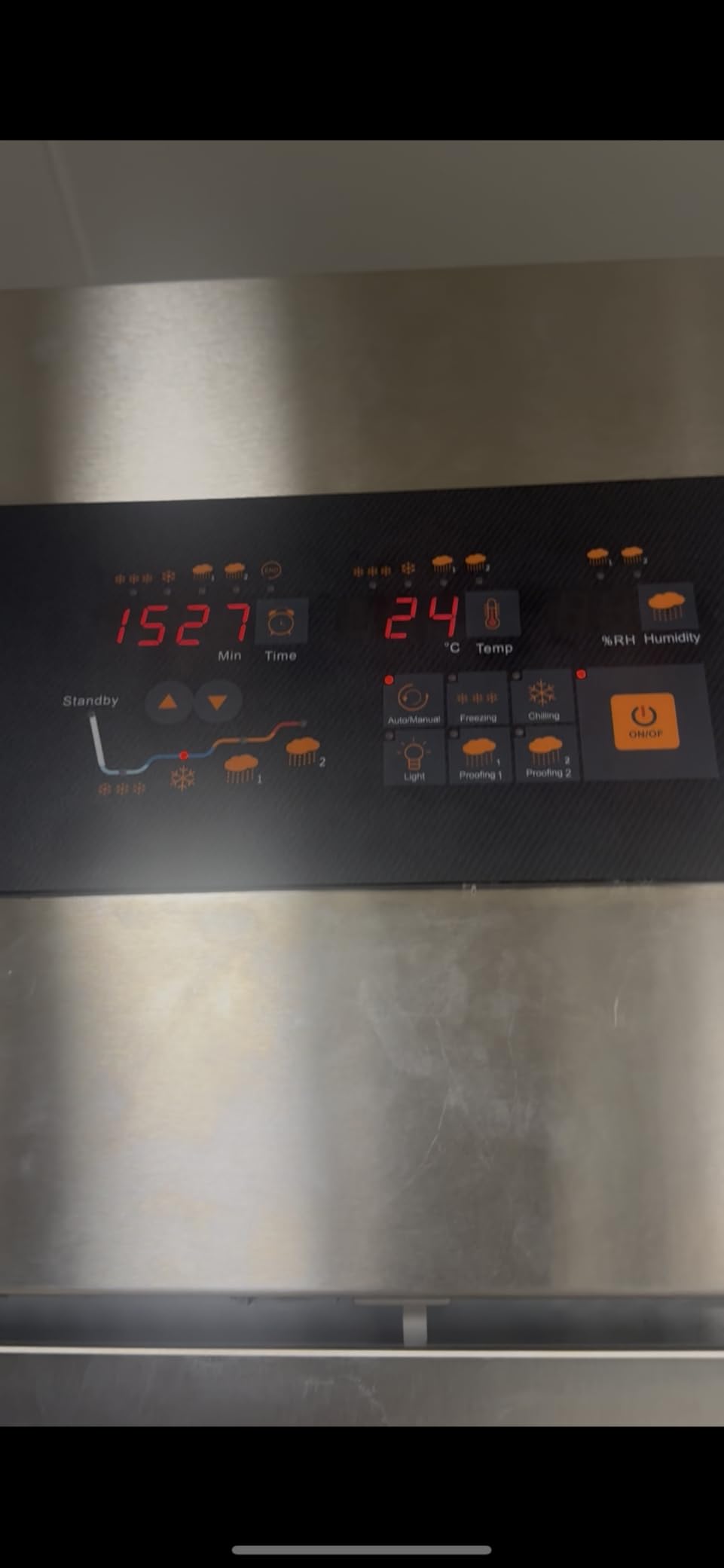 Kolice Commercial Auto Dough Baking Proofer Machine,Baking Equipment,Food Preserver Integrated Cooling,Thawing,Keep Fresh and Fermentation Function-18 Tray,650L,Temperature Range: 0C to 45C customer photo 1