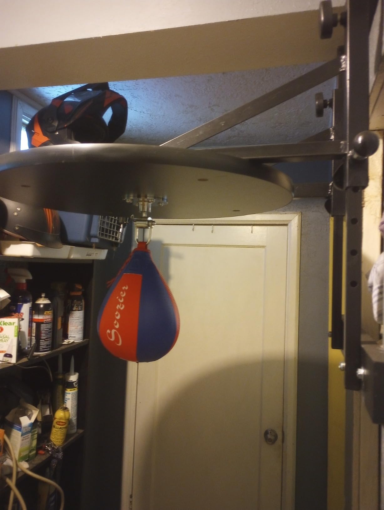 Soozier Adjustable Speed Bag Platform with 360-Degree Swivel 10'' Speedbag customer photo 1